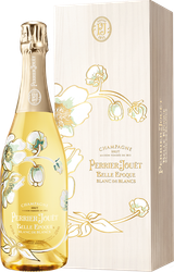 Wein aus Frankreich Belle Epoque Blanc de Blancs 2014 Glasflasche im Geschenkkarton