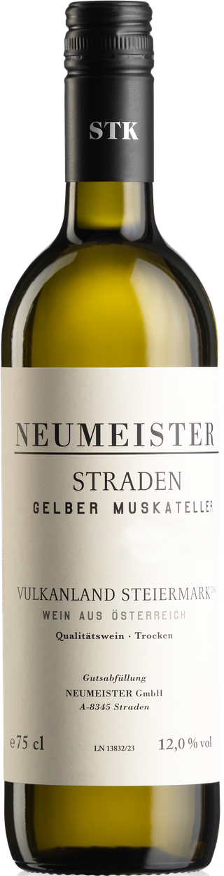 Gelber Muskateller Vulkanland Steiermark DAC bio 2022 von NEUMEISTER aus Österreich