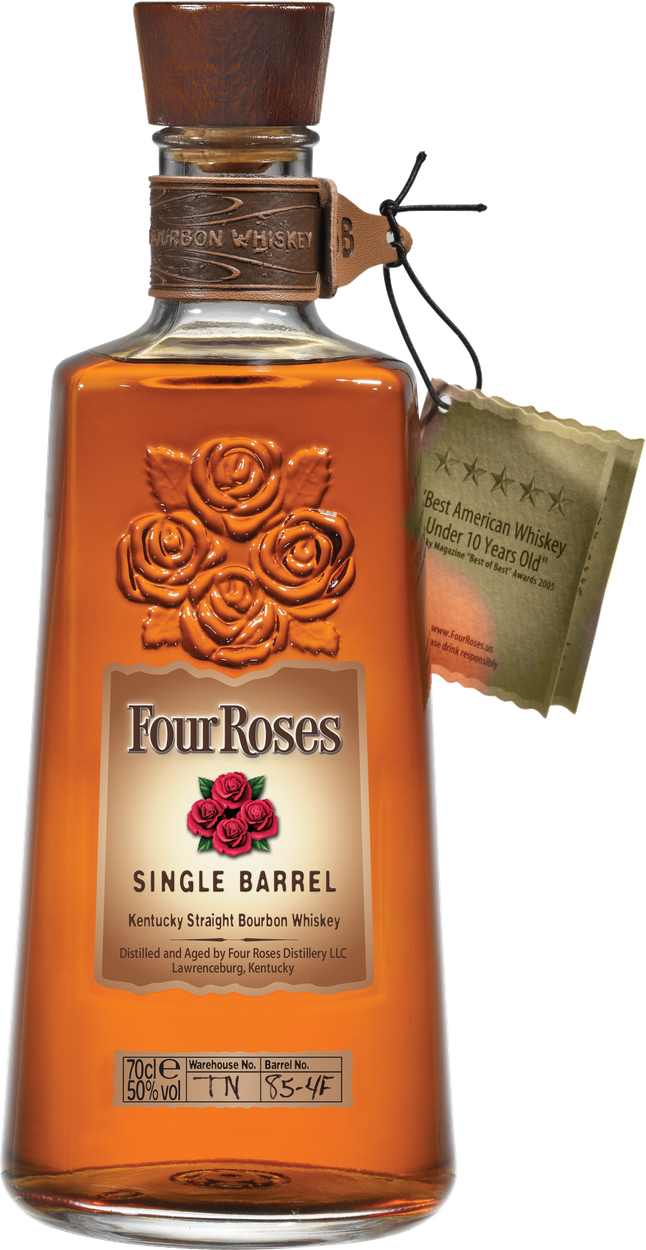 Single Barrel Kentucky Straight Bourbon Whiskey von FOUR ROSES aus USA