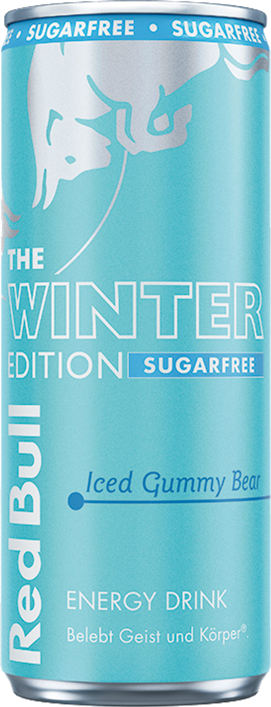 WÖsterreich The Winter Edition Iced Gummy Bear Sugarfree RED BULL