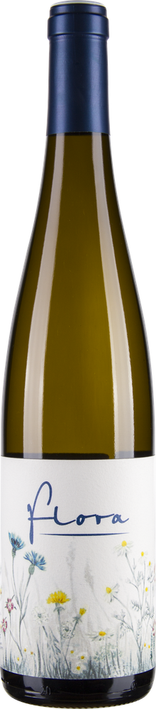Wein aus Österreich Flora bio 2018 Glasflasche