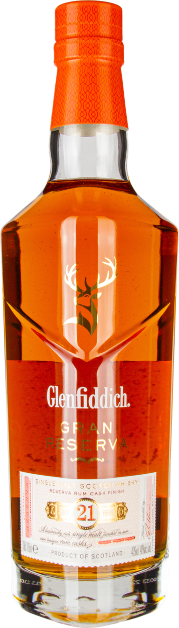21 years Grand Reserve Speyside Single Malt Scotch Whisky von GLENFIDDICH aus Großbritannien