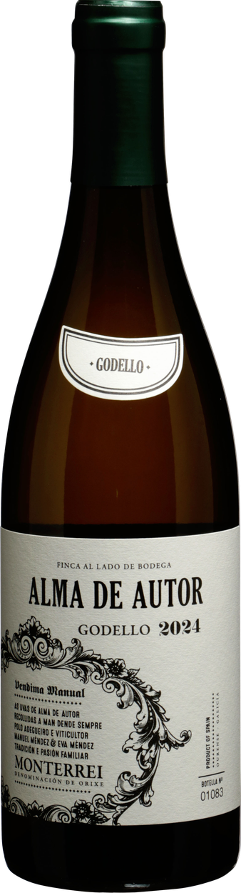Alma de Autor Godello DO Monterrei 2025 von PAZO DAS TAPIAS aus Spanien
