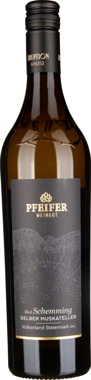 Gelber Muskateller Ried Schemming Vulkanland Steiermark DAC 2022 von PFEIFER aus Österreich