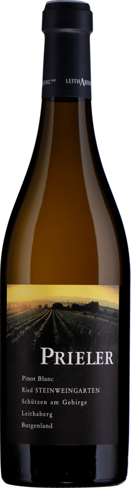 Wein aus Österreich Pinot Blanc Ried Steinweingarten bio 2021 Glasflasche