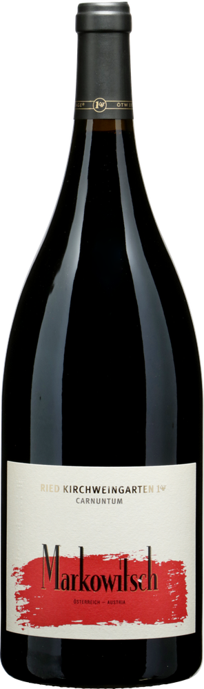 Wein aus Österreich Zweigelt Ried Kirchweingarten 1ÖTW Carnuntum DAC 2018 Glasflasche