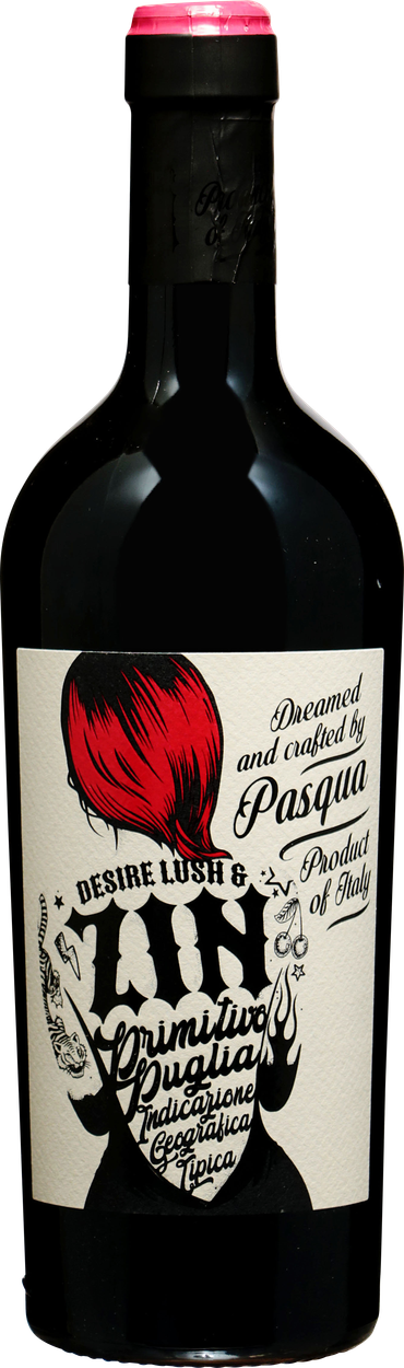 Desire Lush & Zin Primitivo 2023 von PASQUA aus Italien