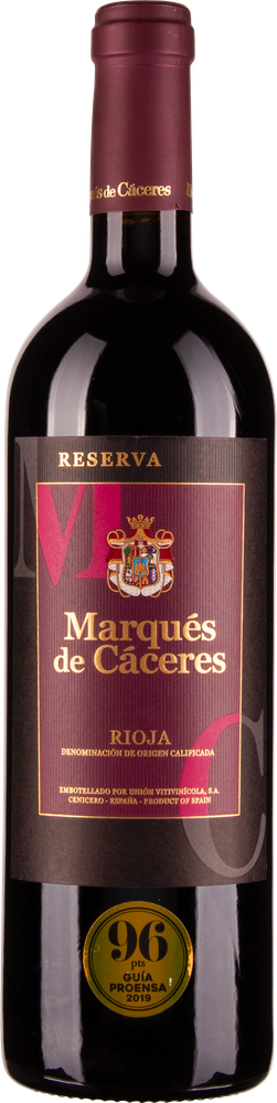 Wein aus Spanien Rioja Reserva 2018 Glasflasche