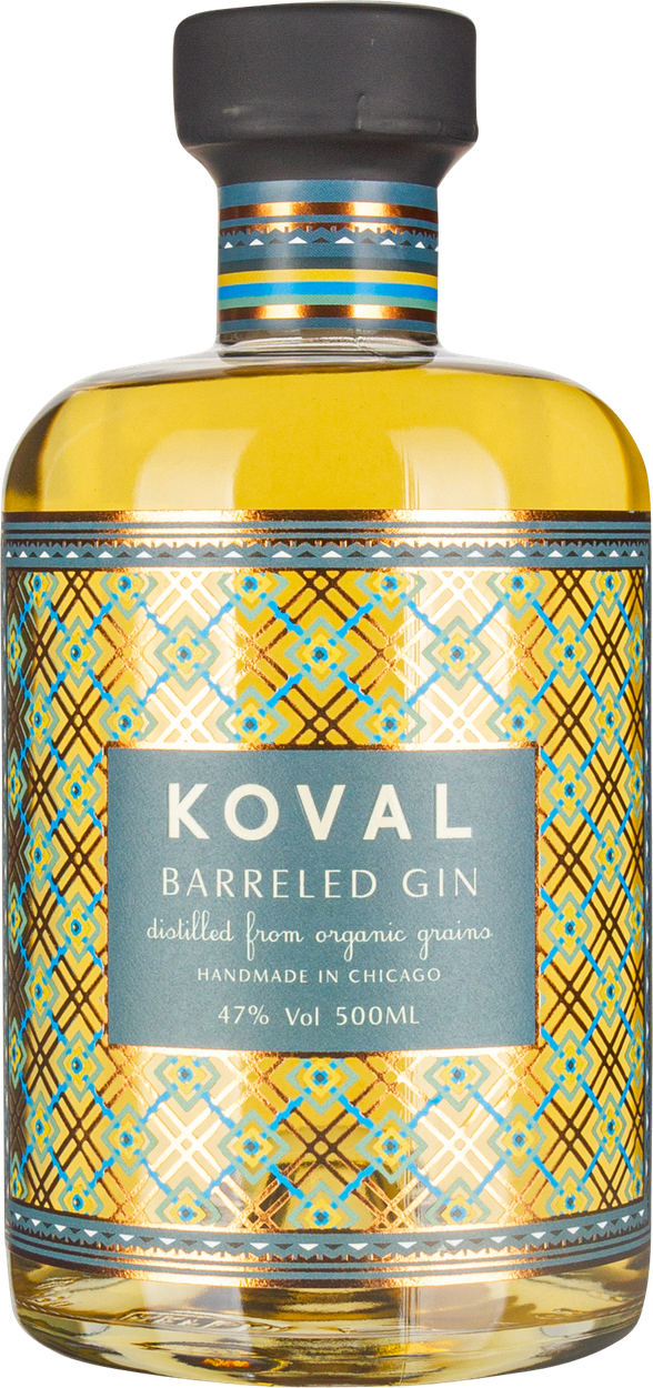 Barreled Gin bio von KOVAL aus USA