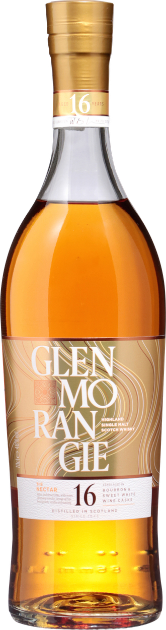 Nectar 16y Highland Single Malt Scotch Whisky im Geschenkkarton von GLENMORANGIE aus Großbritannien