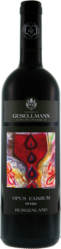 Wein aus Österreich Opus Eximium bio 2021 Glasflasche