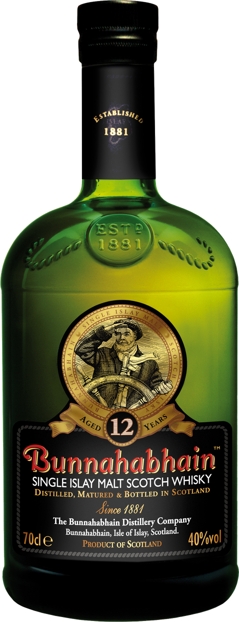 12 years Islay Single Malt Scotch Whisky von BUNNAHABHAIN aus Großbritannien