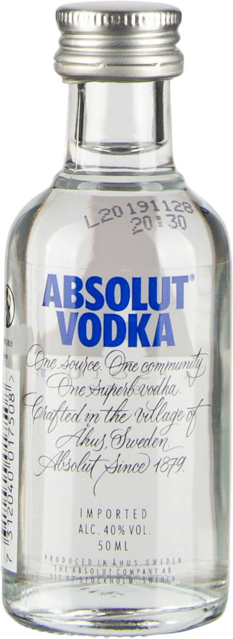 Vodka von ABSOLUT aus Schweden