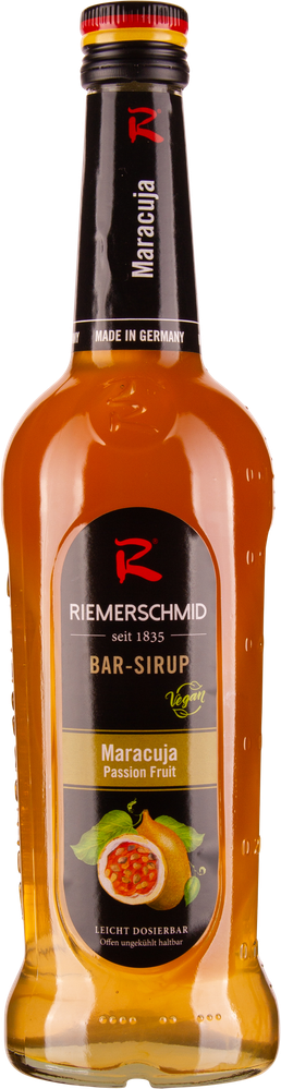 WDeutschland Maracuja Bar Sirup RIEMERSCHMID