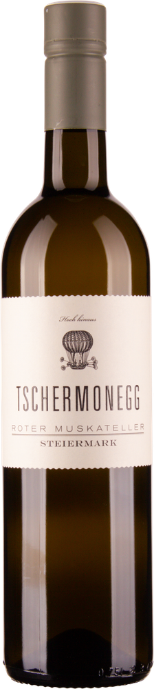 Wein aus Österreich Roter Muskateller Steiermark 2023 Glasflasche