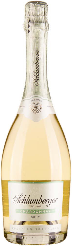 Wein aus Österreich Chardonnay Brut Reserve 2018 Glasflasche