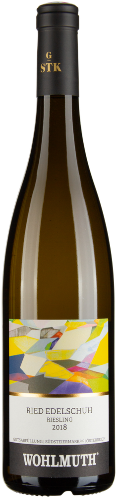 Wein aus Österreich Riesling Ried Edelschuh GSTK Südsteiermark DAC 2021 Glasflasche