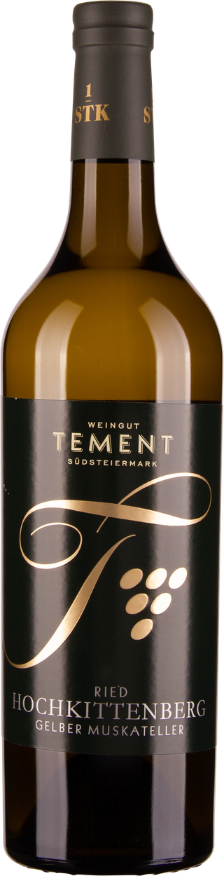Gelber Muskateller Ried Hochkittenberg 1STK Südsteiermark DAC bio 2021 von TEMENT aus Österreich