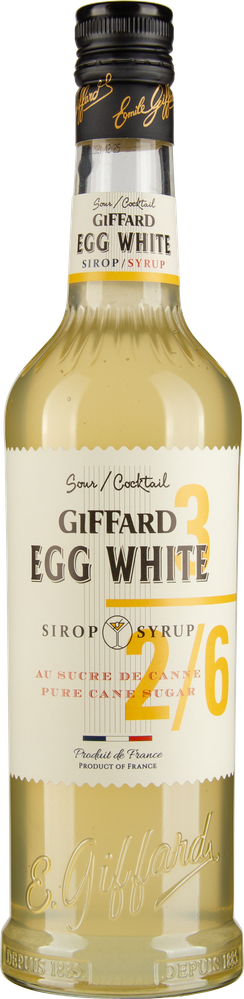 WFrankreich Egg White Sirup GIFFARD