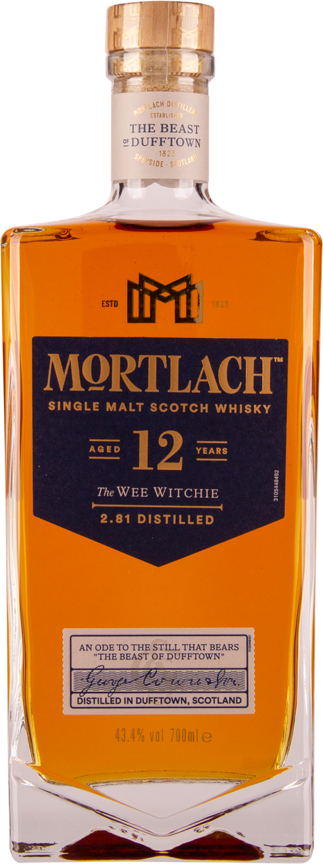 12 years Single Malt Scotch Whisky von MORTLACH aus Großbritannien