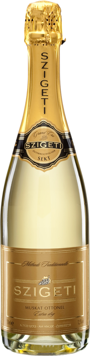 Muskat Ottonel Sekt von SZIGETI aus Österreich