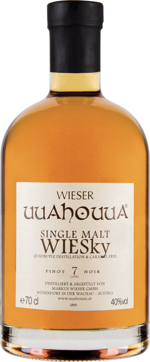 Uuahouua Single Malt Wiesky Pinot Noir von WIESER aus Österreich