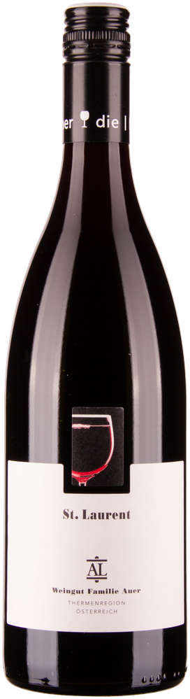 Wein aus Österreich St. Laurent Tattendorf bio 2021 Glasflasche