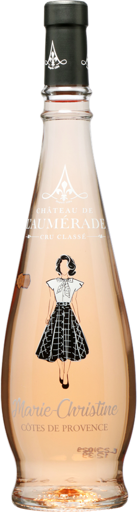 Wein aus  Marie Christine Côtes de Provence Rosé 2023 Glasflasche