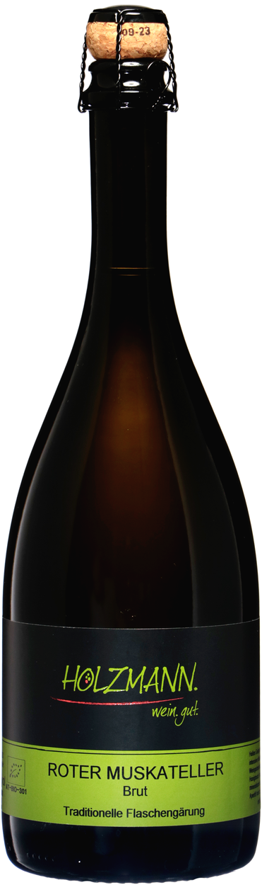 Roter Muskateller Brut Sekt bio von HOLZMANN aus Österreich
