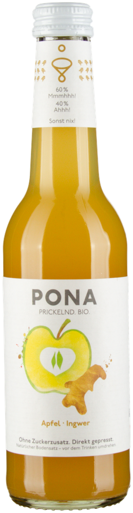 WÖsterreich Apfel - Ingwer Prickelnd bio