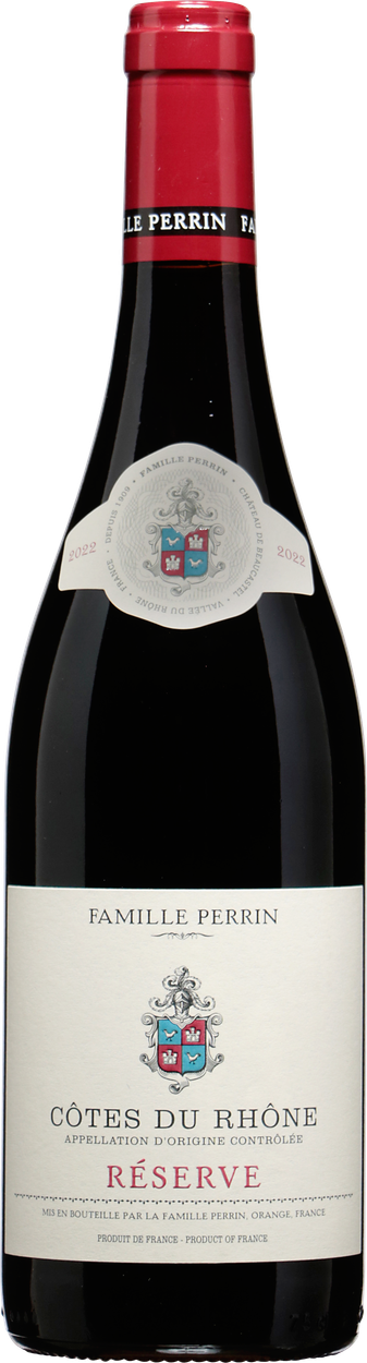 Côtes du Rhône Réserve 2022 von FAMILLE PERRIN aus Frankreich