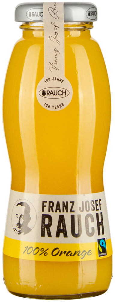 WÖsterreich Orange FAIRTRADE 100% FRANZ JOSEF RAUCH
