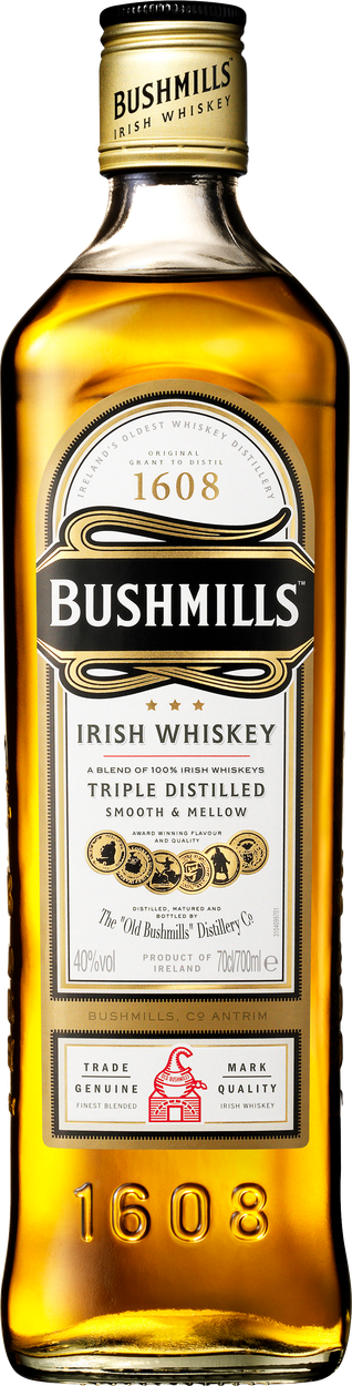 Orginal Irish Whiskey von BUSHMILLS aus Irland