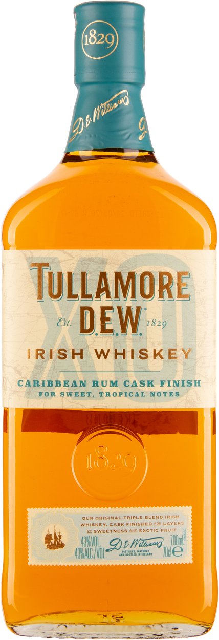XO Rum Cask Finish Blended Irish Whiskey von TULLAMORE DEW aus Irland
