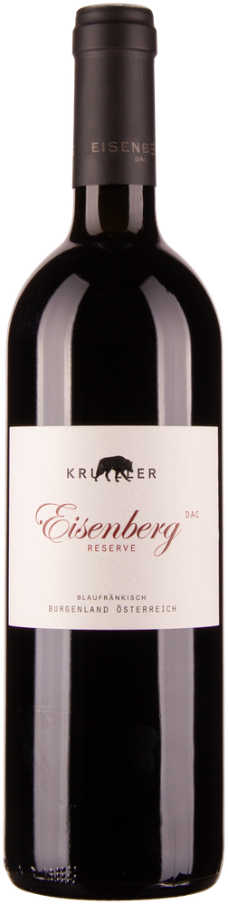 Wein aus Österreich Rarität Blaufränkisch Eisenberg DAC Reserve 2015 Glasflasche