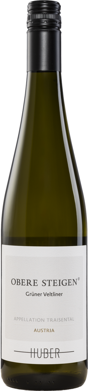 Grüner Veltliner Obere Steigen Traisental DAC bio 2024 von HUBER aus Österreich