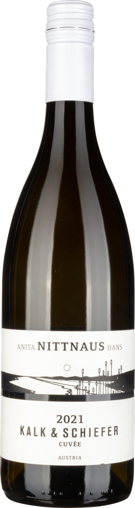 Wein aus Österreich Kalk & Schiefer Weiss bio 2023 H&A NITTNAUS