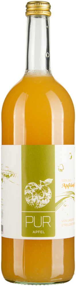 WÖsterreich Apfelsaft von der Streuobstwiese bio PUR