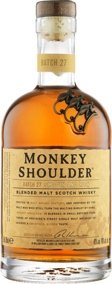 Blended Malt Scotch Whisky von MONKEY SHOULDER aus Großbritannien