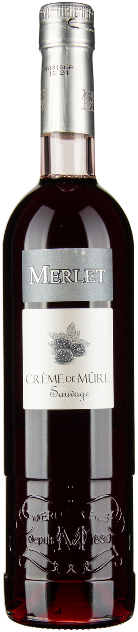 Creme de Mure Sauvage - Blackberry Liqueur von MERLET aus Frankreich