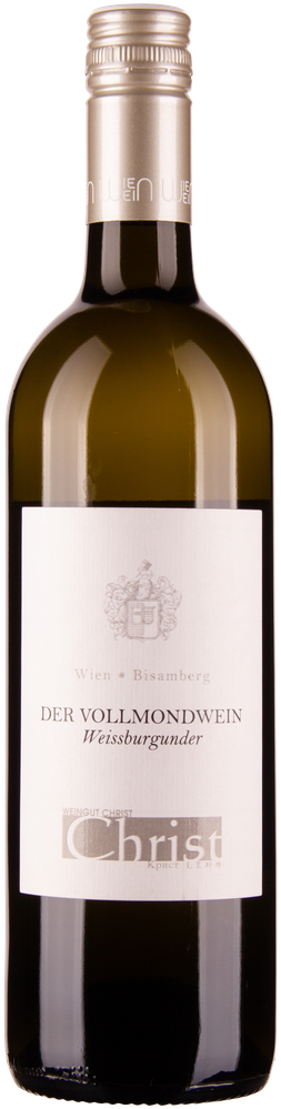 Wein aus Österreich Weißburgunder Vollmondwein bio 2023 Glasflasche