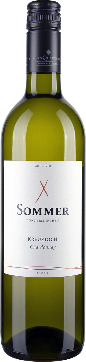 Chardonnay Kalkschicht Leithaberg DAC bio 2023 von SOMMER aus Österreich