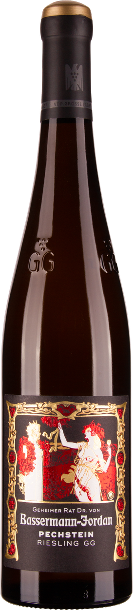 Riesling Pechstein VDP.Grosses Gewächs bio 2022 von BASSERMANN-JORDAN aus Deutschland