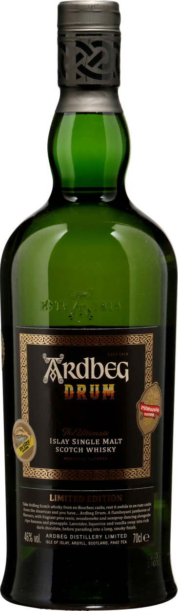 Drum Islay Single Malt Scotch Whisky von ARDBEG aus Großbritannien