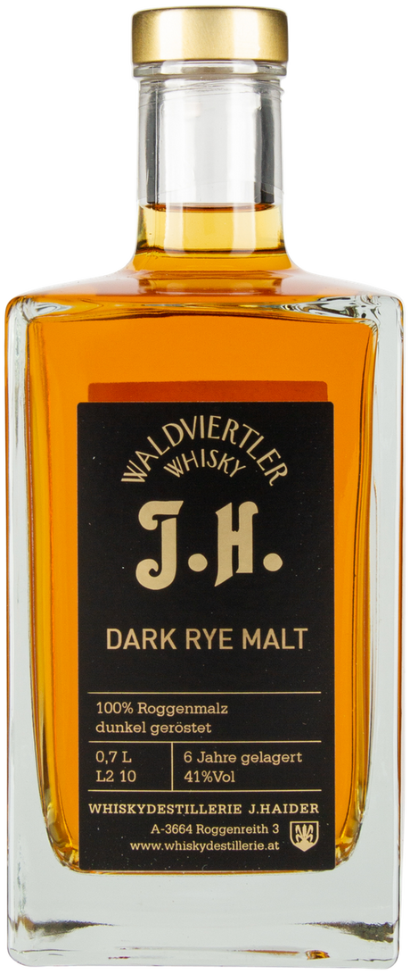 Dark Rye Malt von WALDVIERTLER WHISKY J. HAIDER aus Österreich