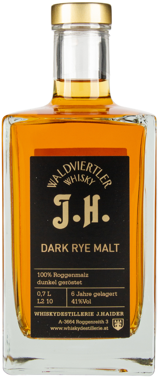 Dark Rye Malt von WALDVIERTLER WHISKY J. HAIDER aus Österreich