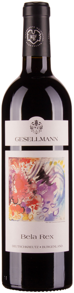 Wein aus Österreich Rarität Bela Rex bio 2015 Glasflasche