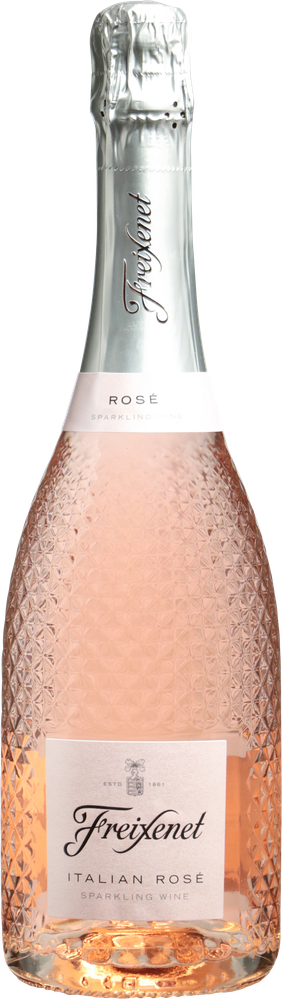 Wein aus Spanien Sparkling Wine Prosecco Rosé Glasflasche