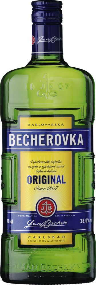 WTschechien Kräuterlikör BECHEROVKA