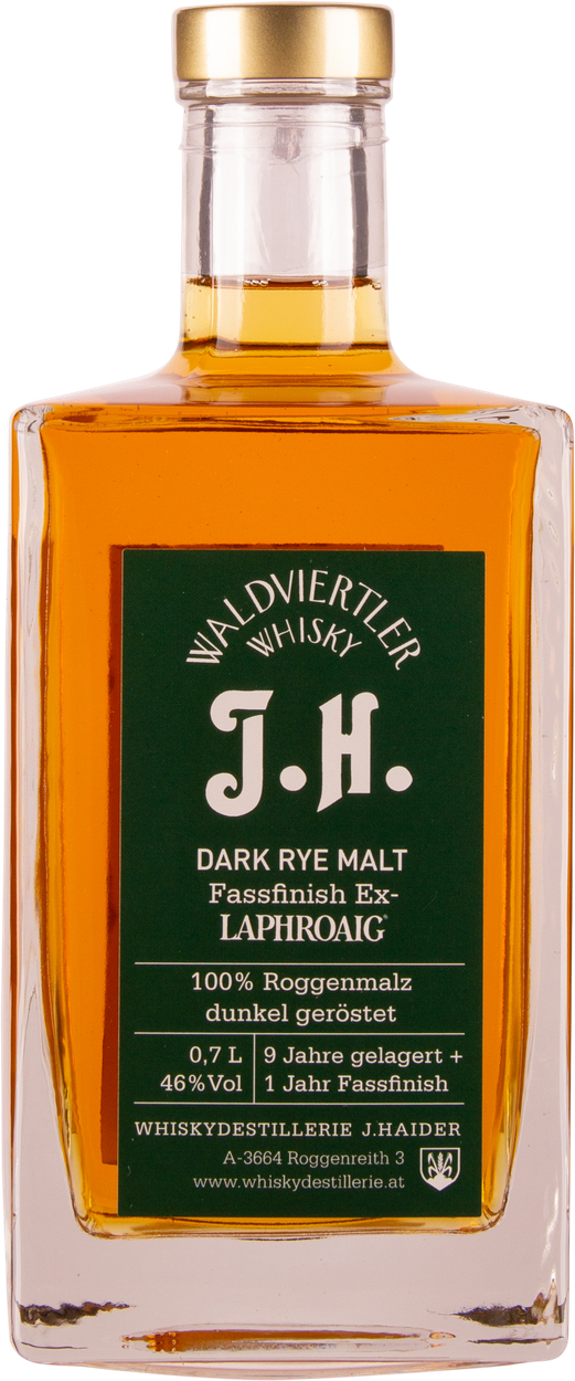 Dark Rye Malt Fassfinish Ex-LAPHROAIG 10 years von WALDVIERTLER WHISKY J. HAIDER aus Österreich